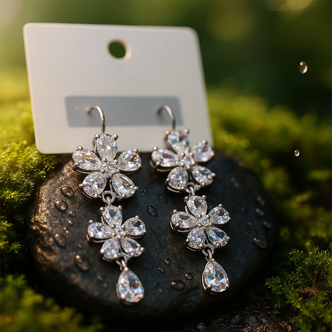 Aurora Bloom Dangle Earrings
