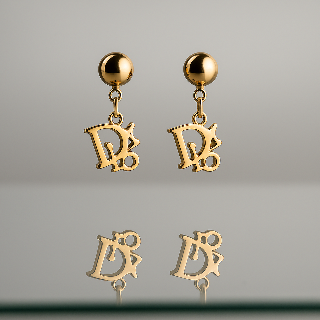Dior Golden Charm Luxe Earrings