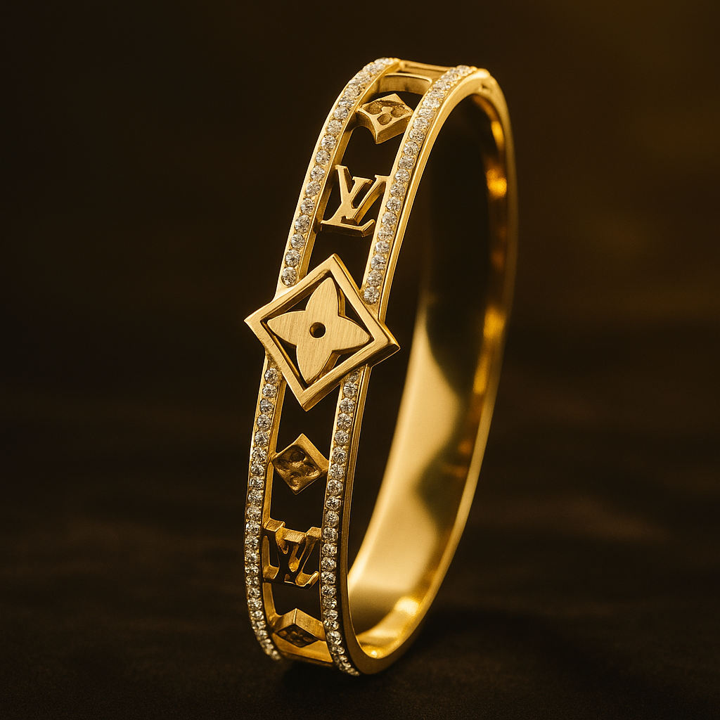 Étoile Royale Gold Bangle
