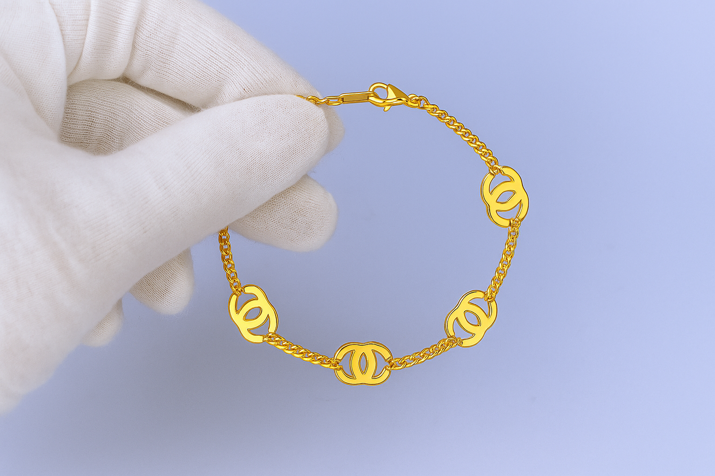 Golden Empress Charm Bracelet