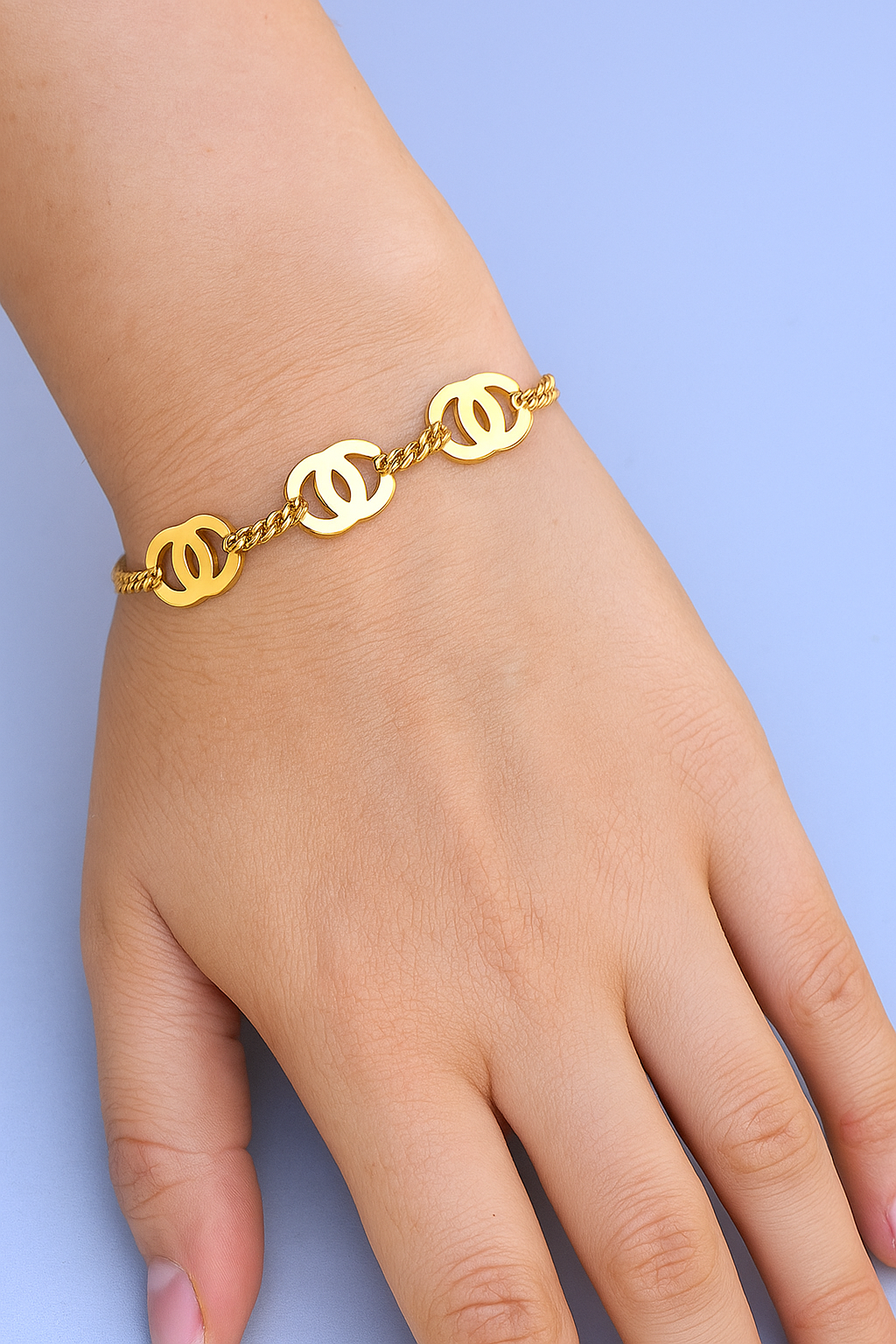 Golden Empress Charm Bracelet