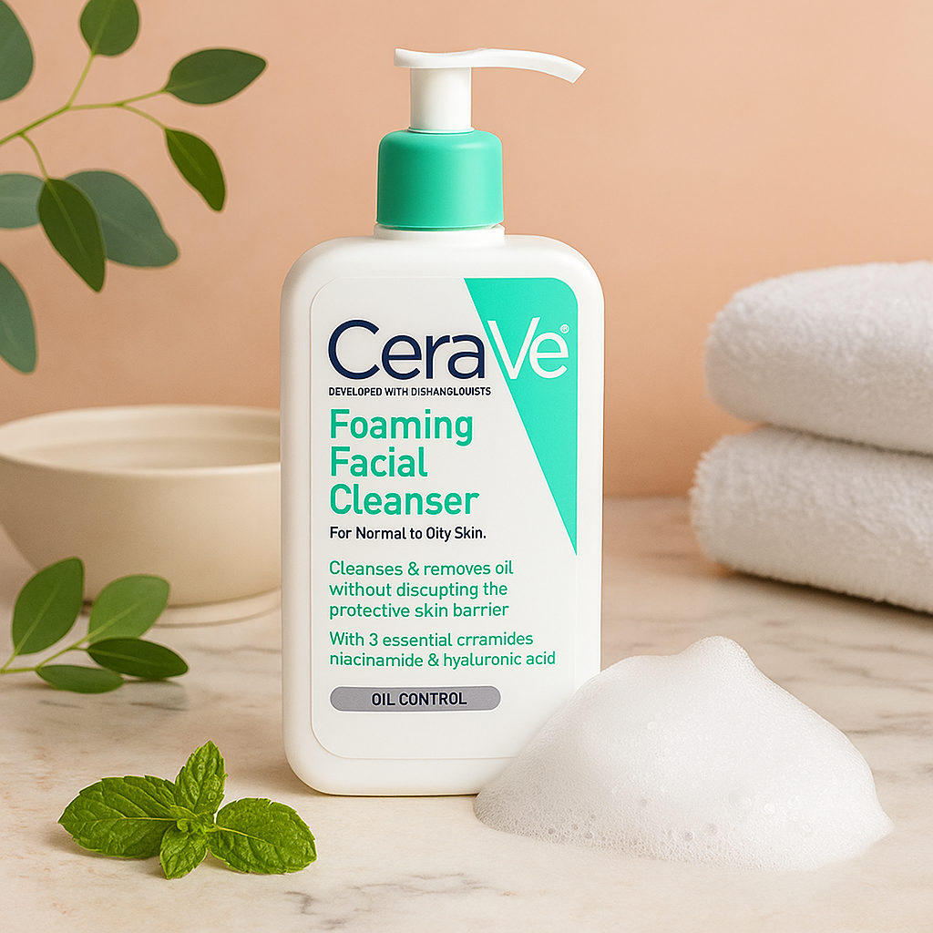 Cerave Foaming Facial Cleanser