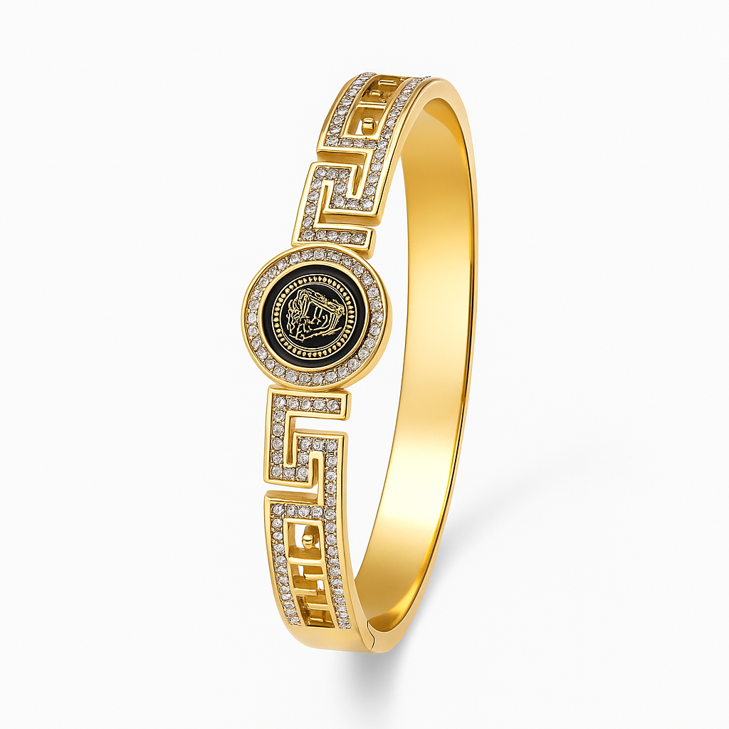 Aurelia Luxe Medusa Bangle