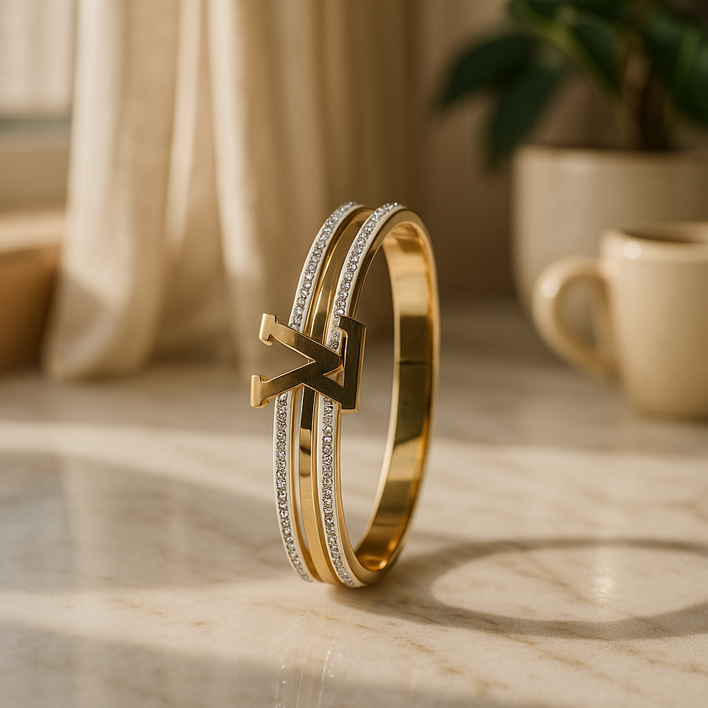 Lumineux Signature V Bangle