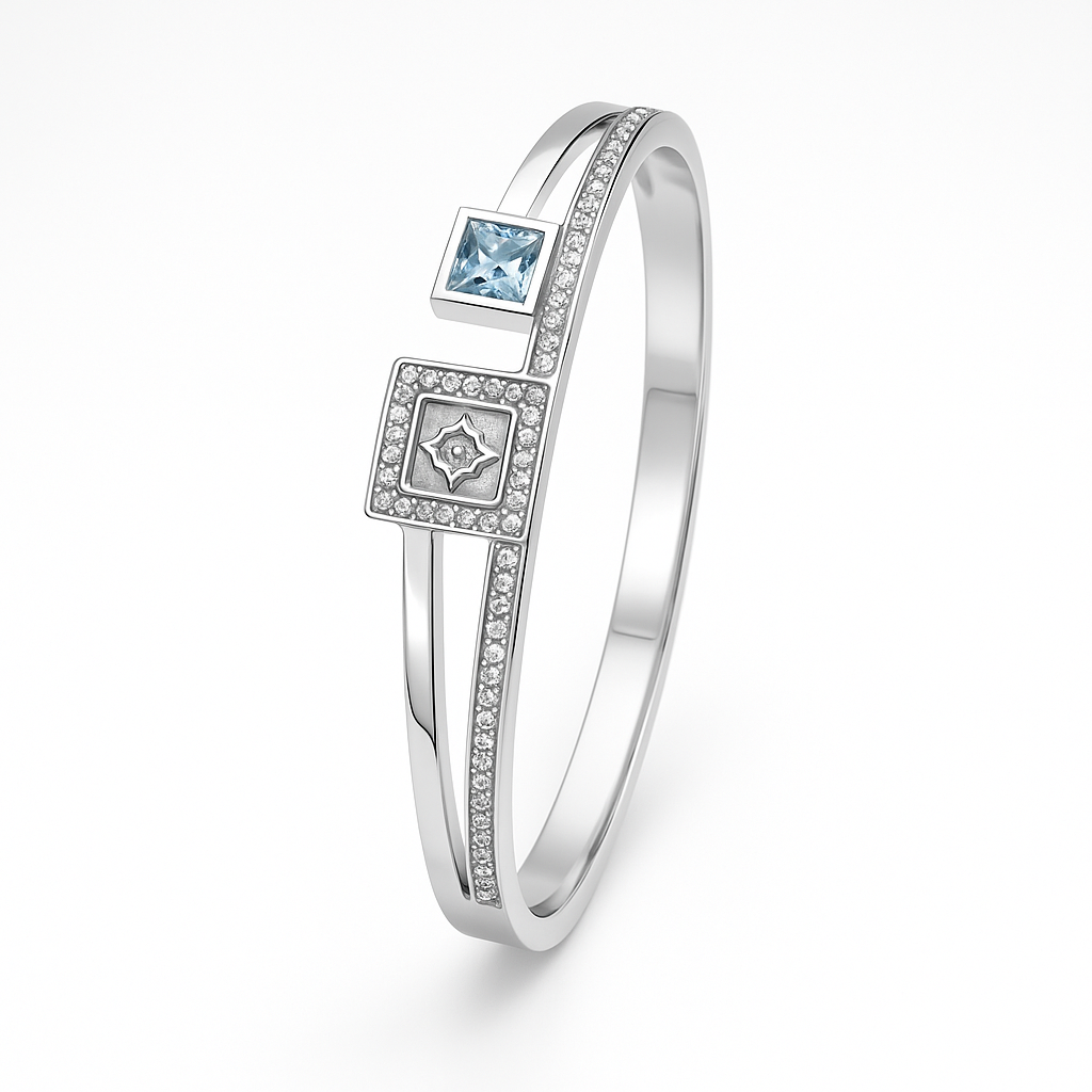 Celeste Dual Embrace Bangle