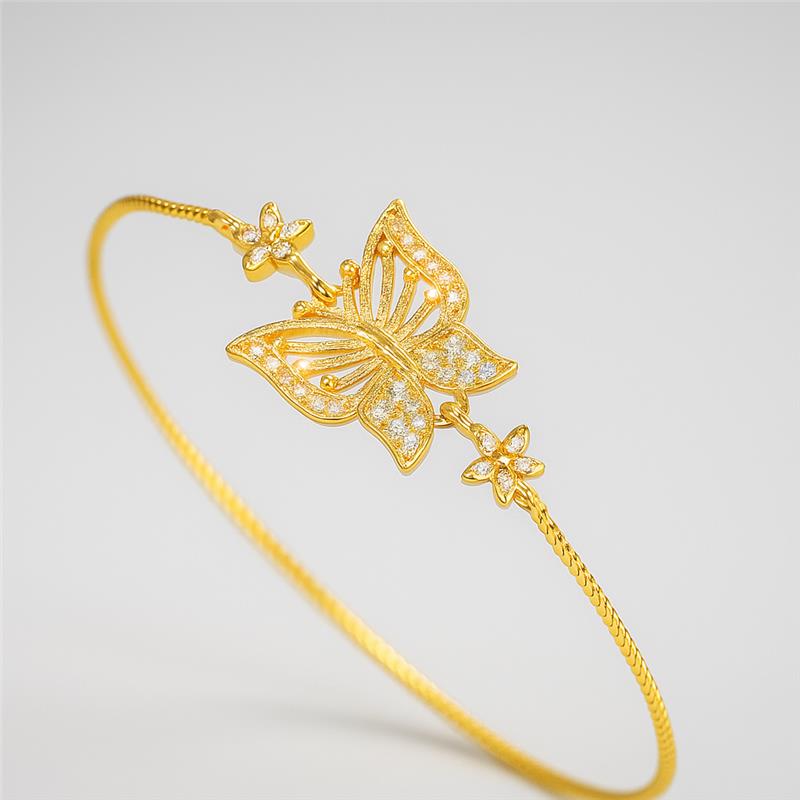 Butterfly Bliss Gold Bracelet