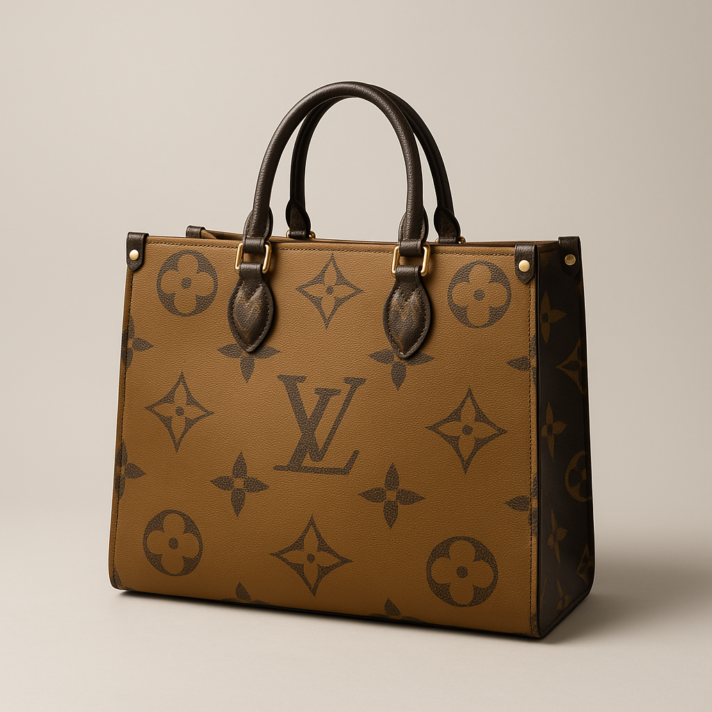 LV Inspired Monogram Tote Bag