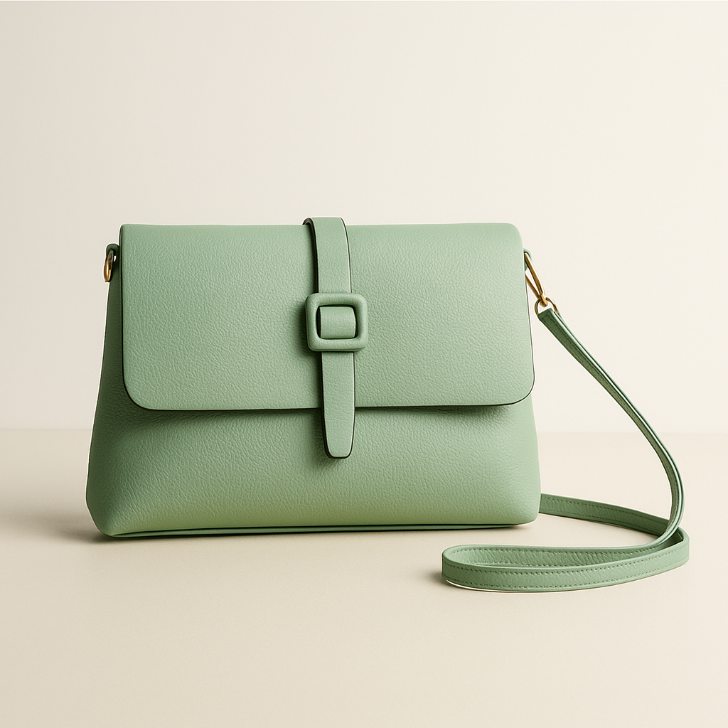 Urban Sleek Shoulder Bag - Olive