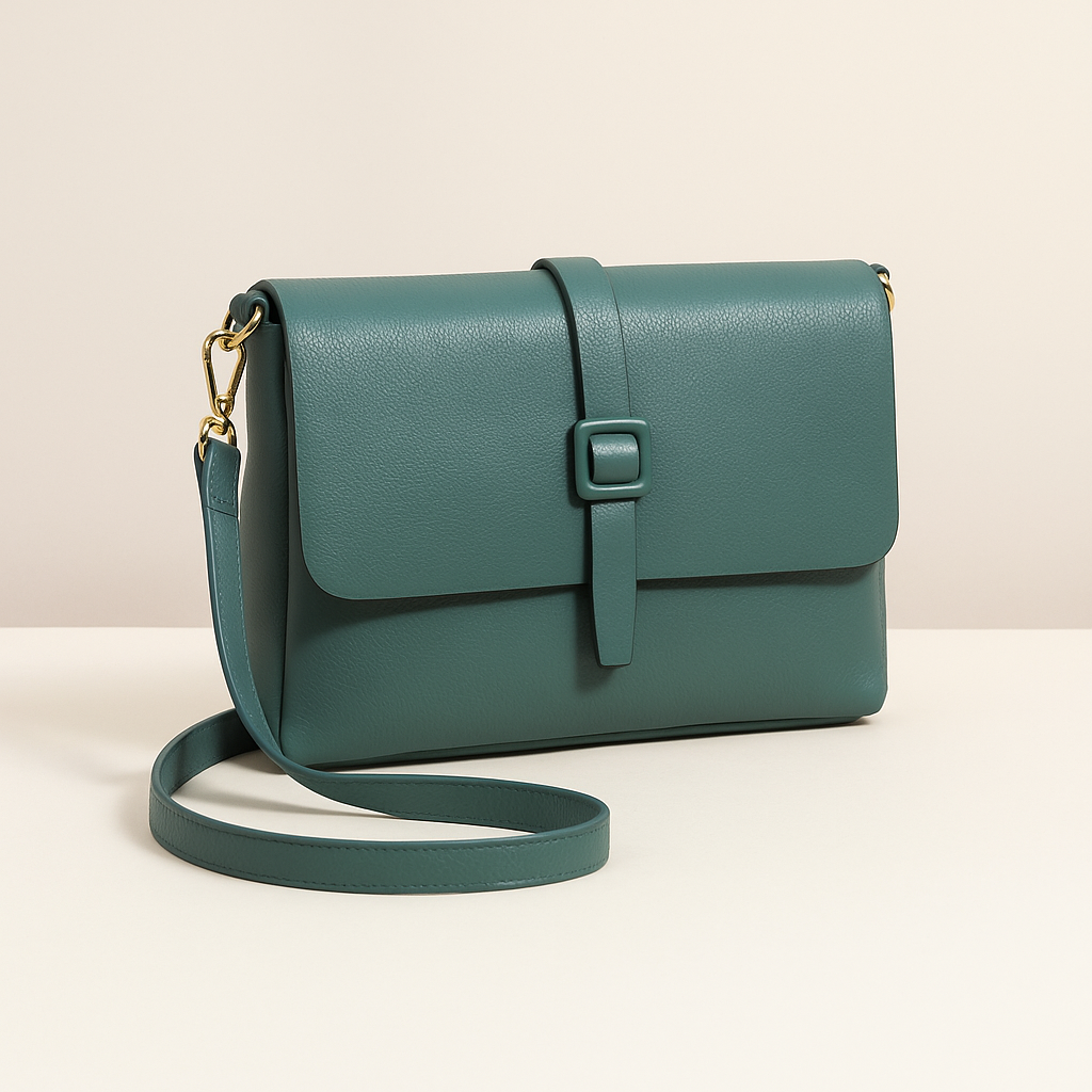 Urban Sleek Shoulder Bag - Green