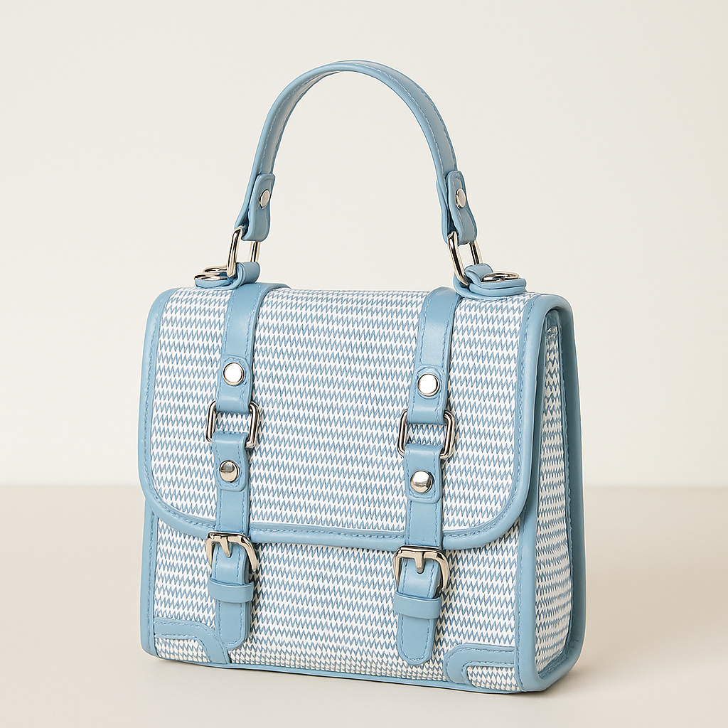 Elegance Flex Convertible Satchel - Blue