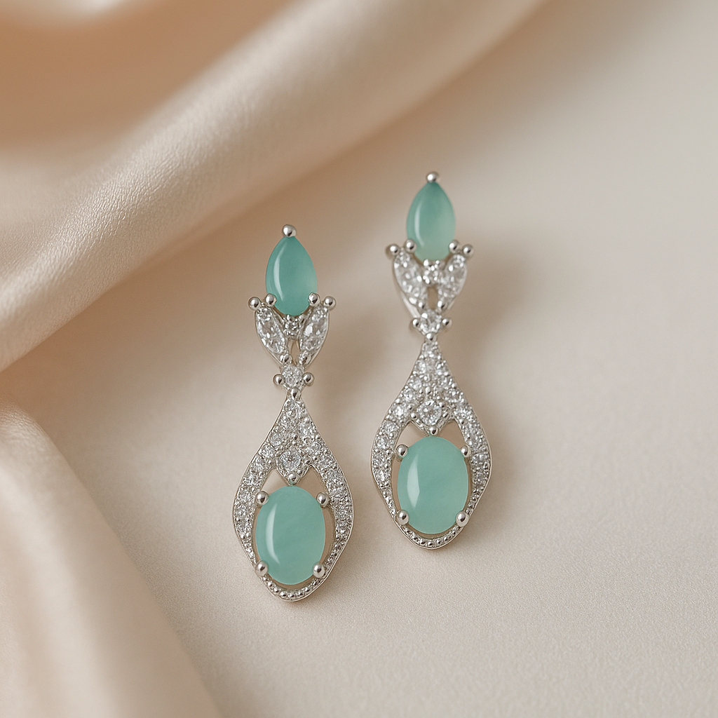 Mint Royale Teardrop Earrings