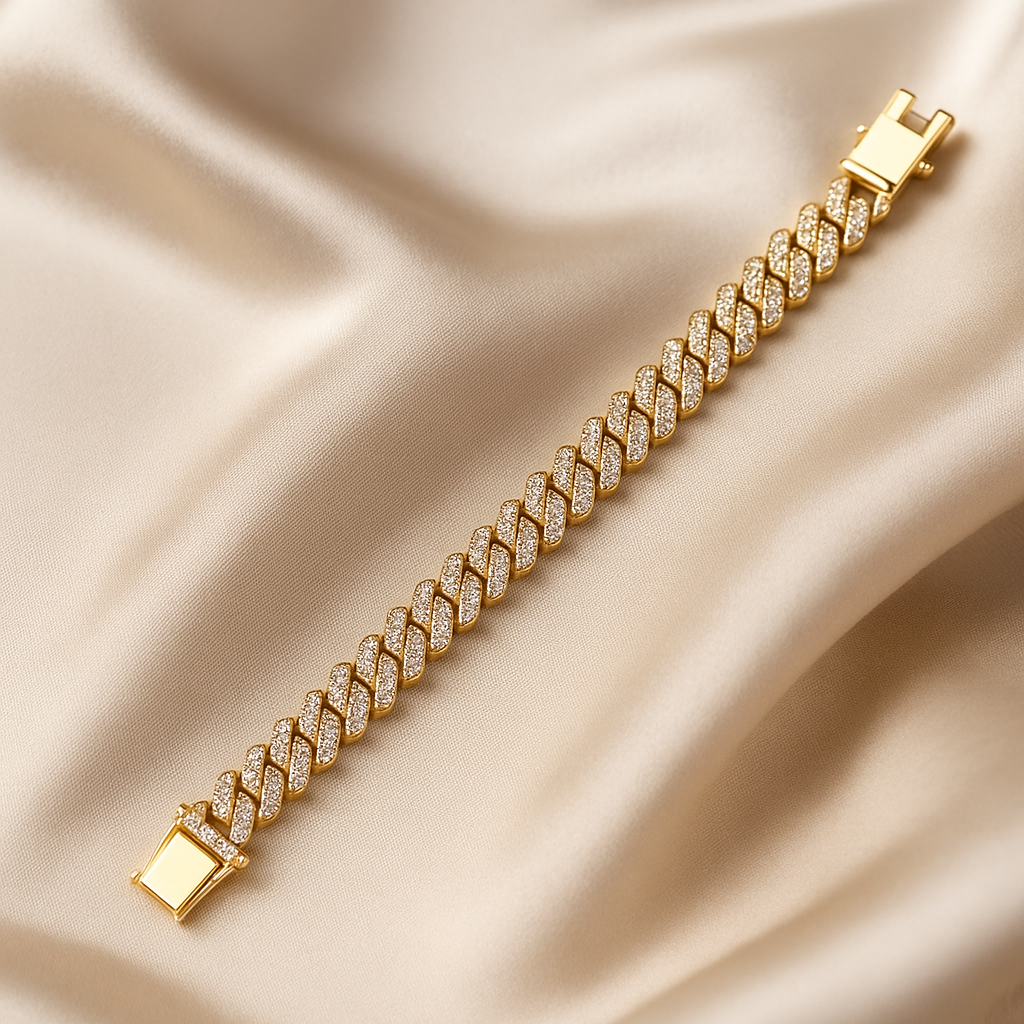 Sparkling Twisted Elegance Bracelet