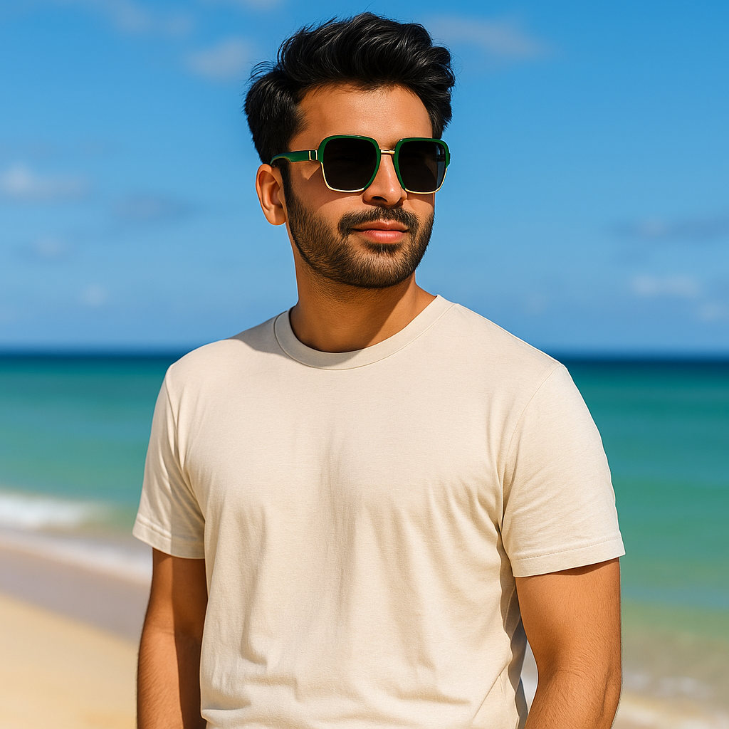Emerald Luxe Sunglasses