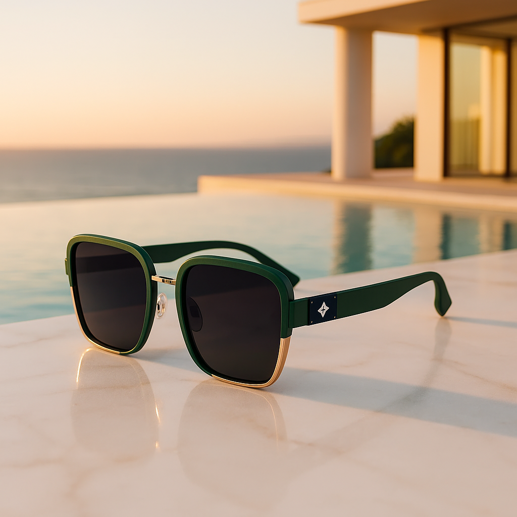 Emerald Luxe Sunglasses