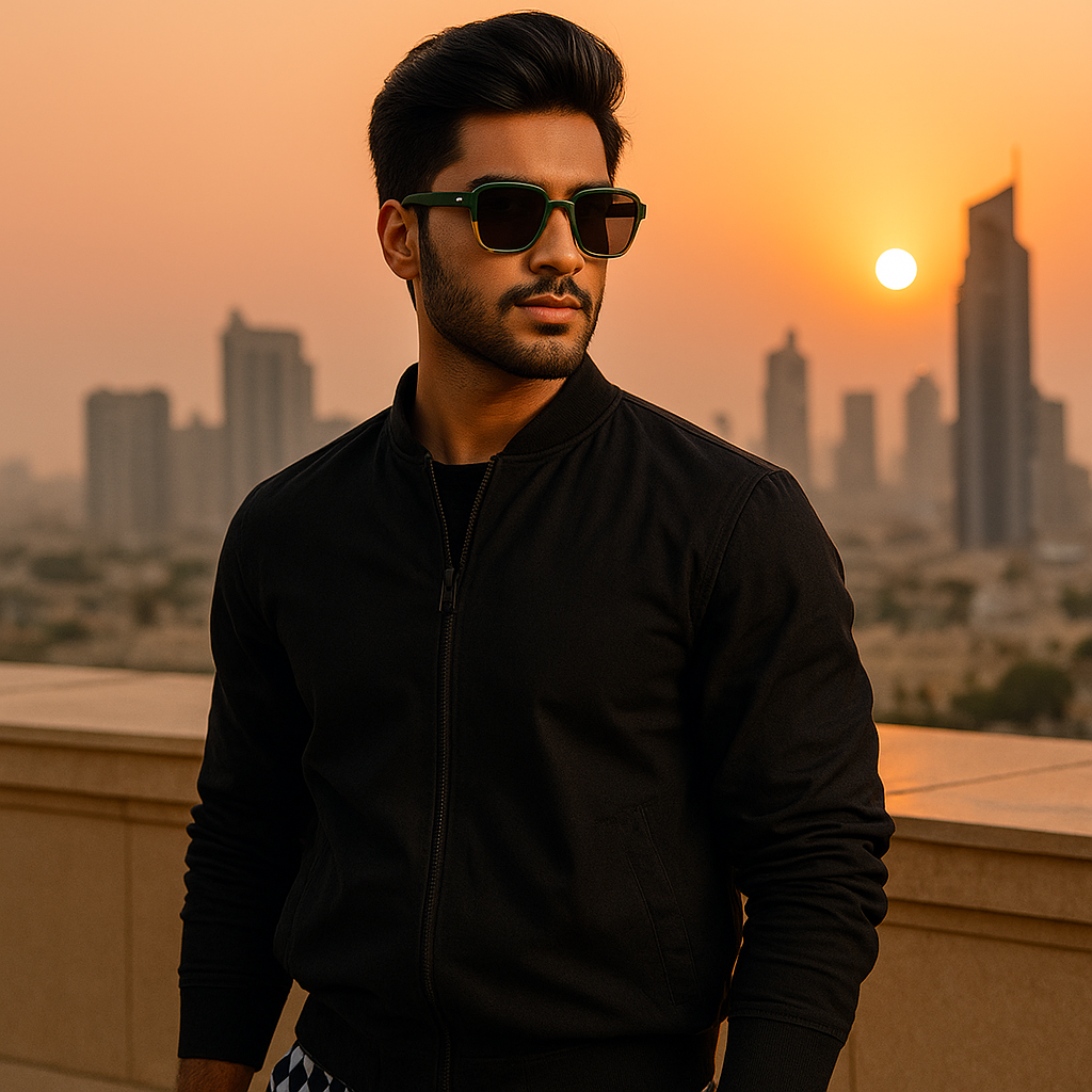 Emerald Luxe Sunglasses