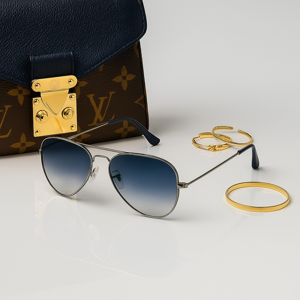 Aviator Luxe: Gradient Shade