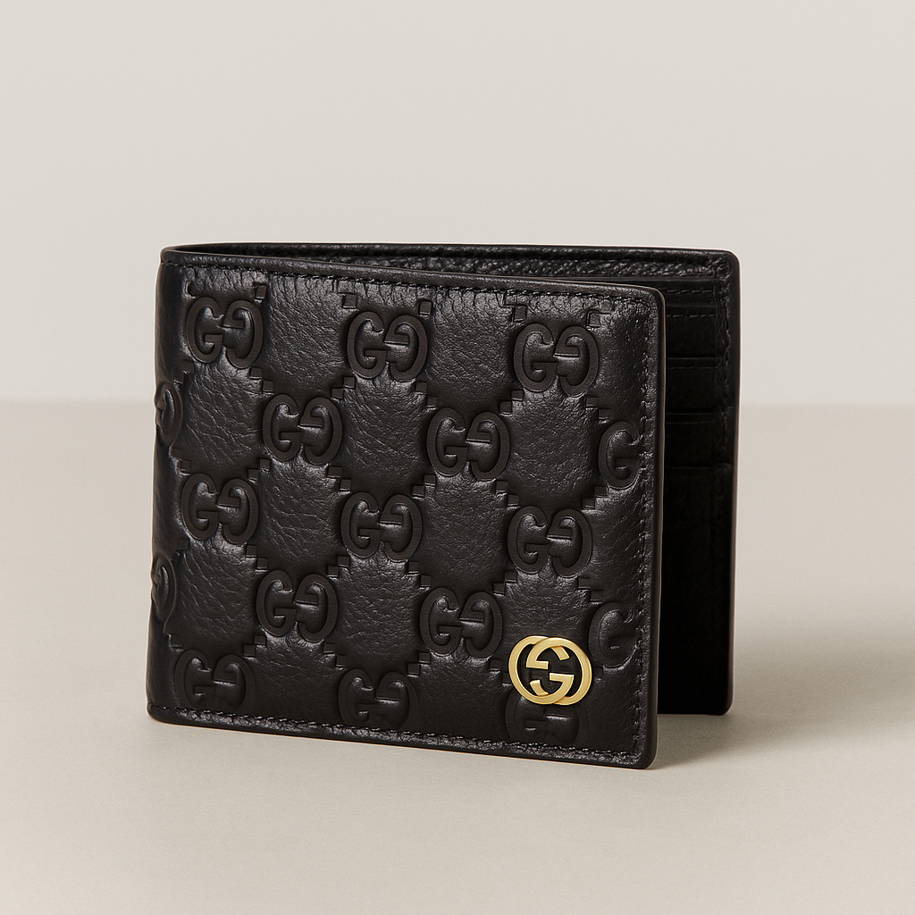 Gucci Black Leather Wallet