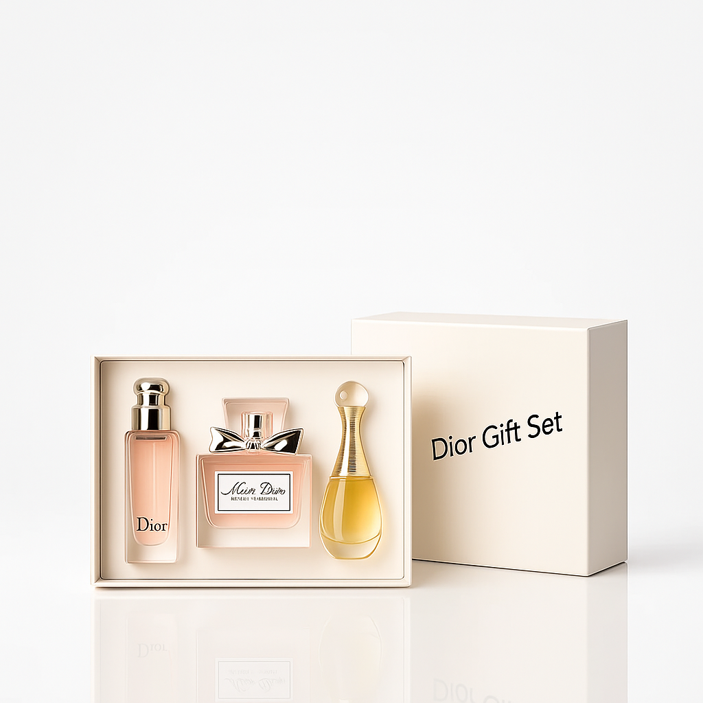 Dior Perfume Set Of 3 Original Quality (Fresh Dubai Import)