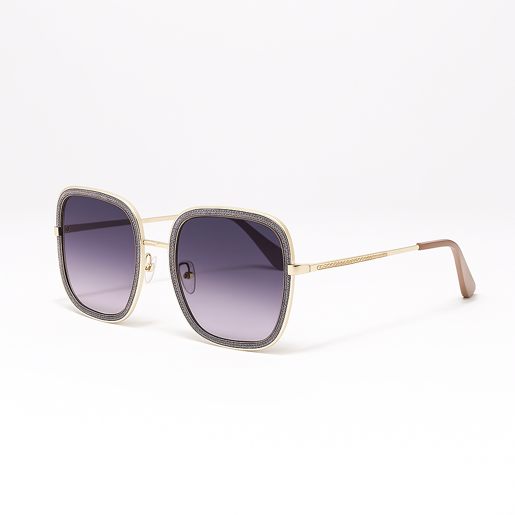 Lavender Luxe Oversized Sunglasses