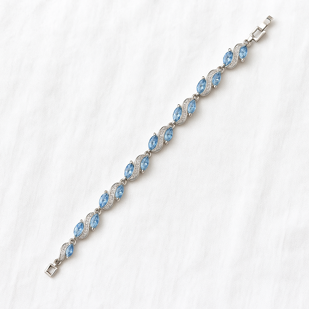 Blue Celeste Sparkle Bracelet