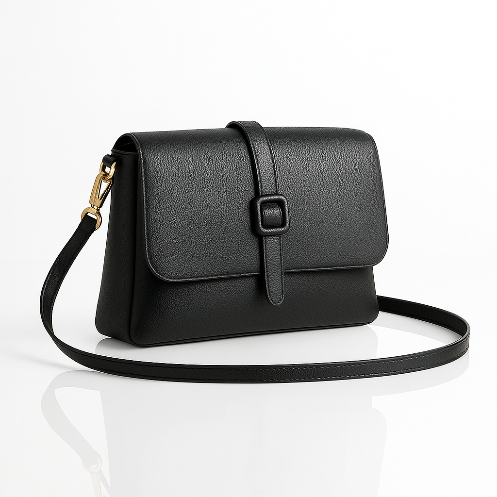 Urban Sleek Shoulder Bag - Black