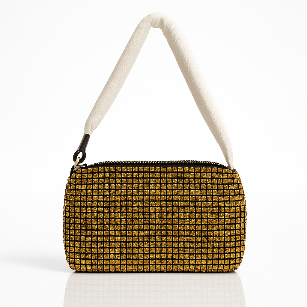 Alexander Wang LuxeGleam Shoulder Bag - Gold