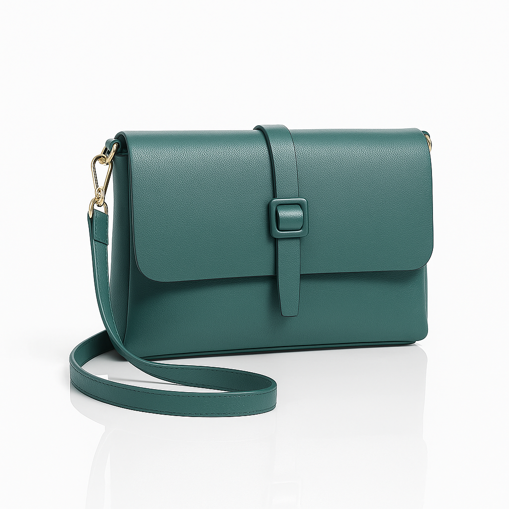 Urban Sleek Shoulder Bag - Green