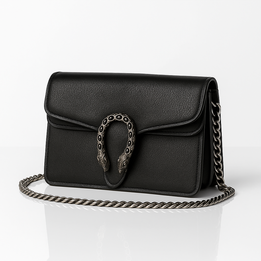 Gucci Noir Serpent Luxe Shoulder Bag