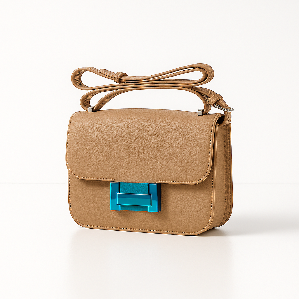Elegance Duo Satchel - Beige