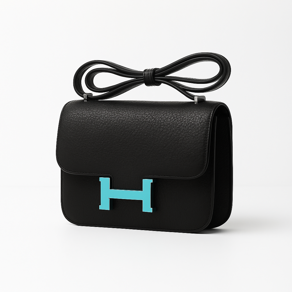 Elegance Duo Satchel - Black