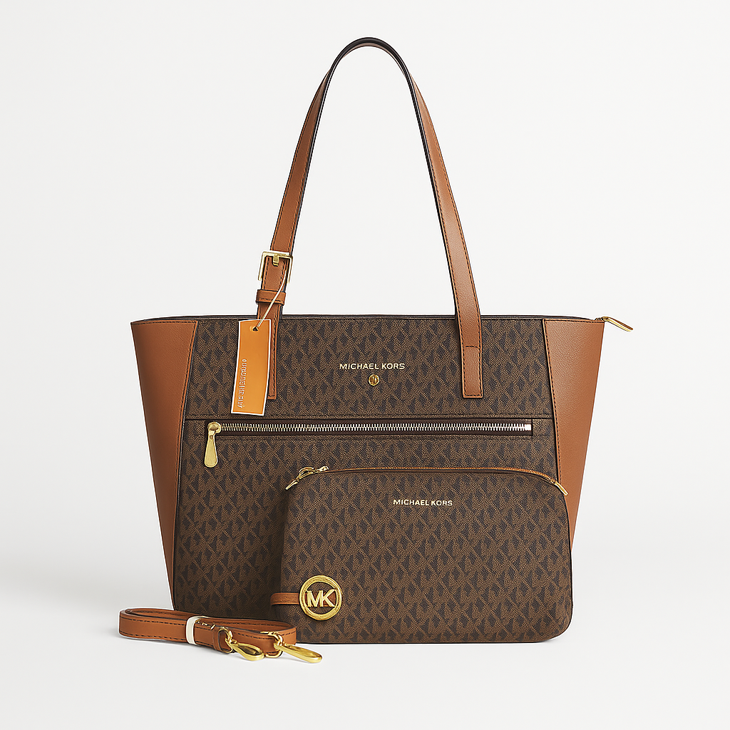Michael Kors Signature Luxe Tote Set - 03