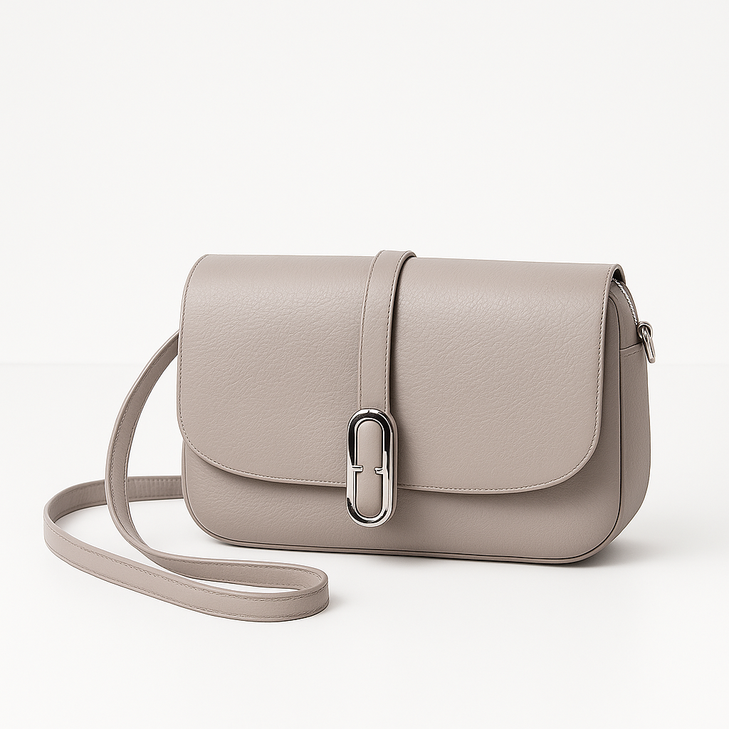 Elegance Curve Crossbody - Grey
