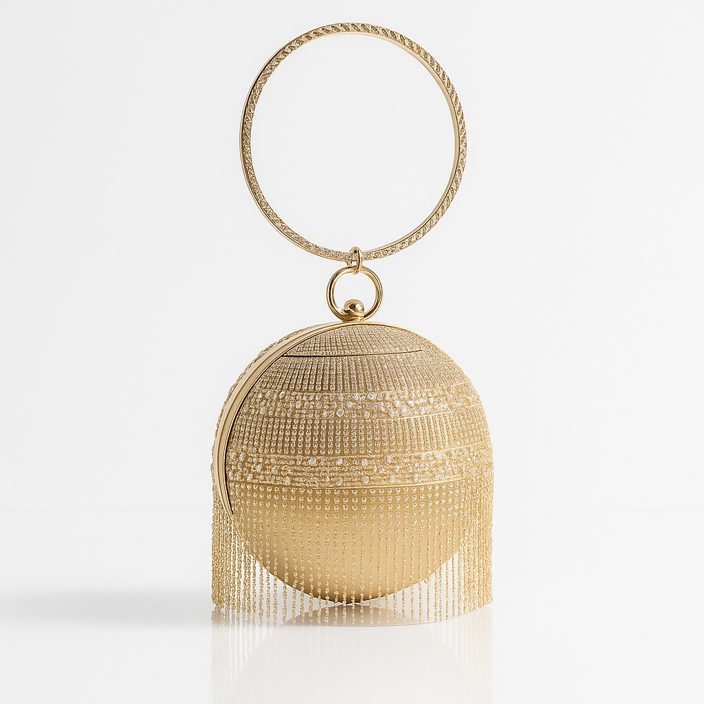 Golden Gala Ball Clutch