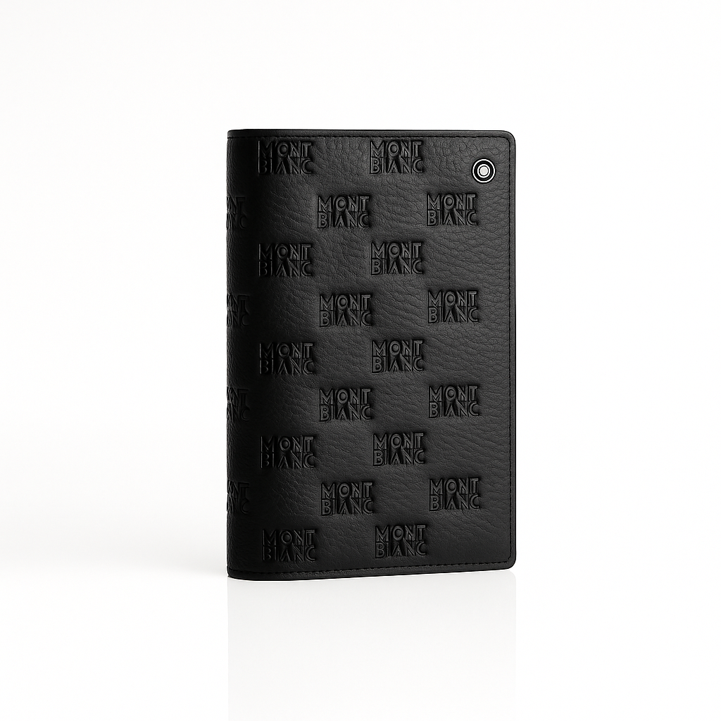 Mont Blanc Black Leather Wallet