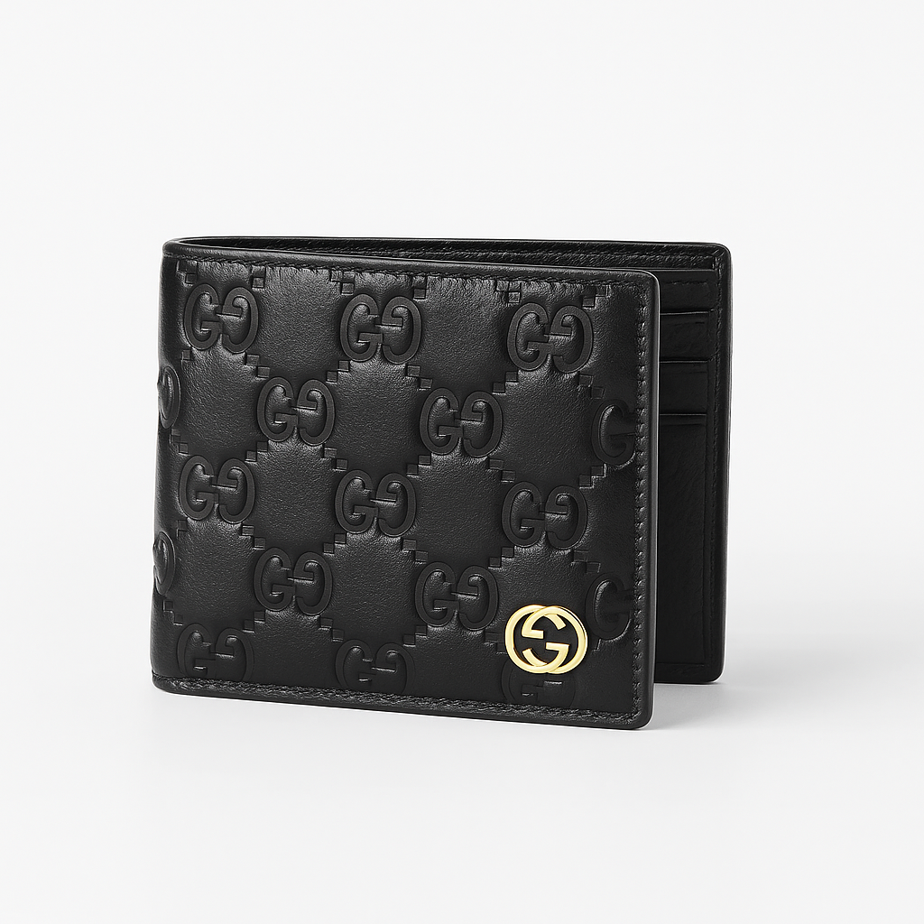 Gucci Black Leather Wallet