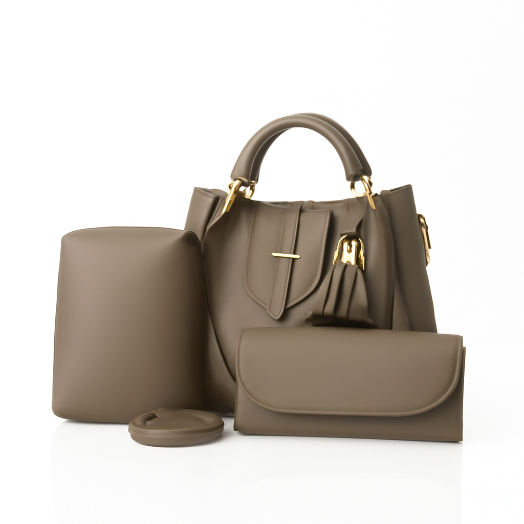 Tassel Trio Essentials Set - Grey