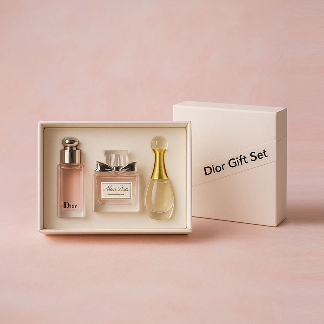 Dior Perfume Set Of 3 Original Quality (Fresh Dubai Import)