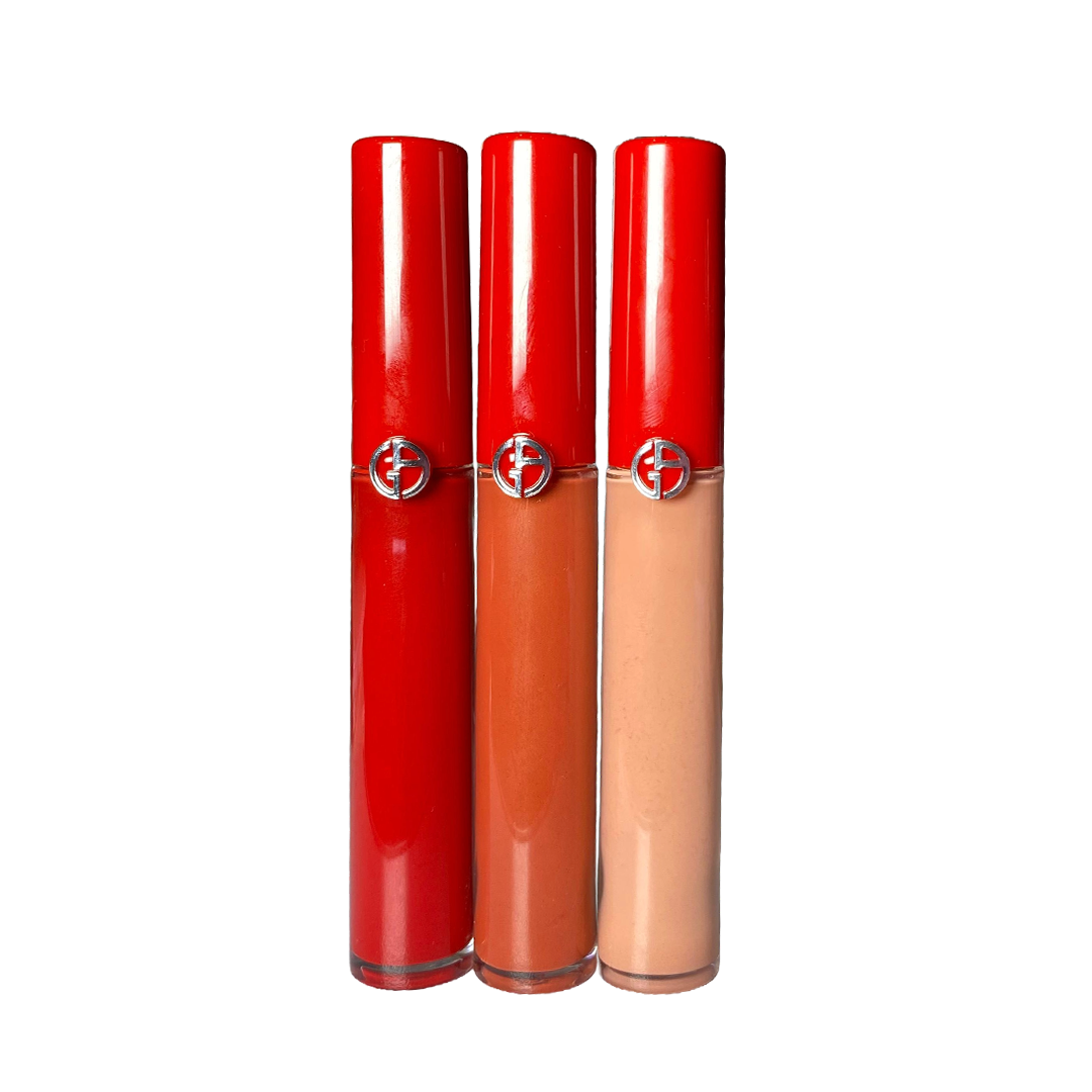 Giorgio Armani Lip Maestro Velvet Liquid Lipstick (Set of 3)
