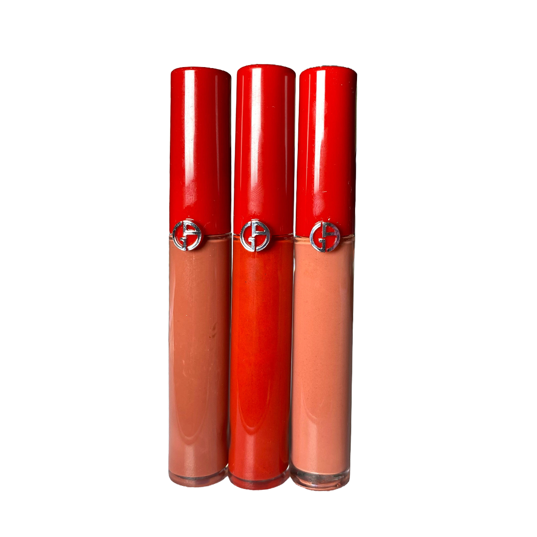 Giorgio Armani Lip Maestro Velvet Liquid Lipstick (Set of 3)