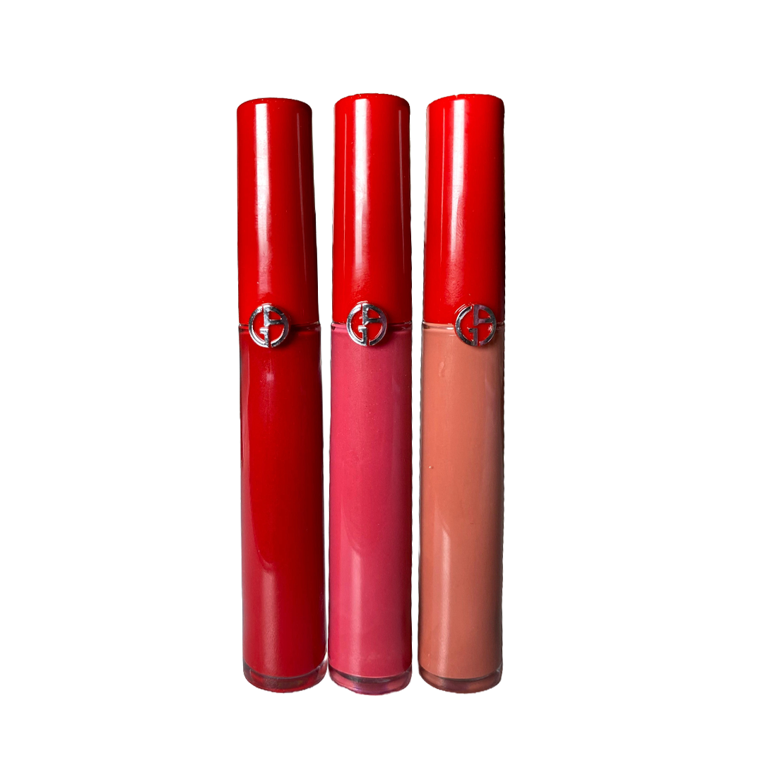 Giorgio Armani Lip Maestro Velvet Liquid Lipstick (Set of 3)