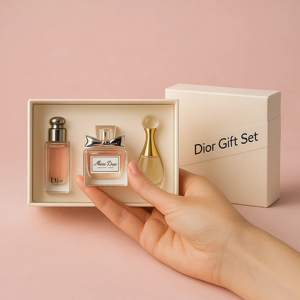 Dior Perfume Set Of 3 Original Quality (Fresh Dubai Import)