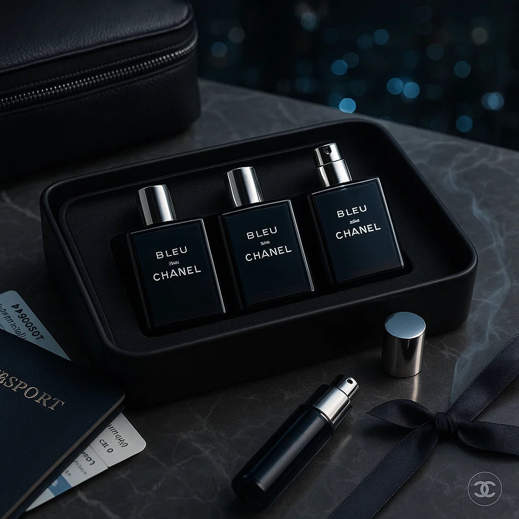 BLEU DE CHANEL Paris Perfume Set 3 Pcs