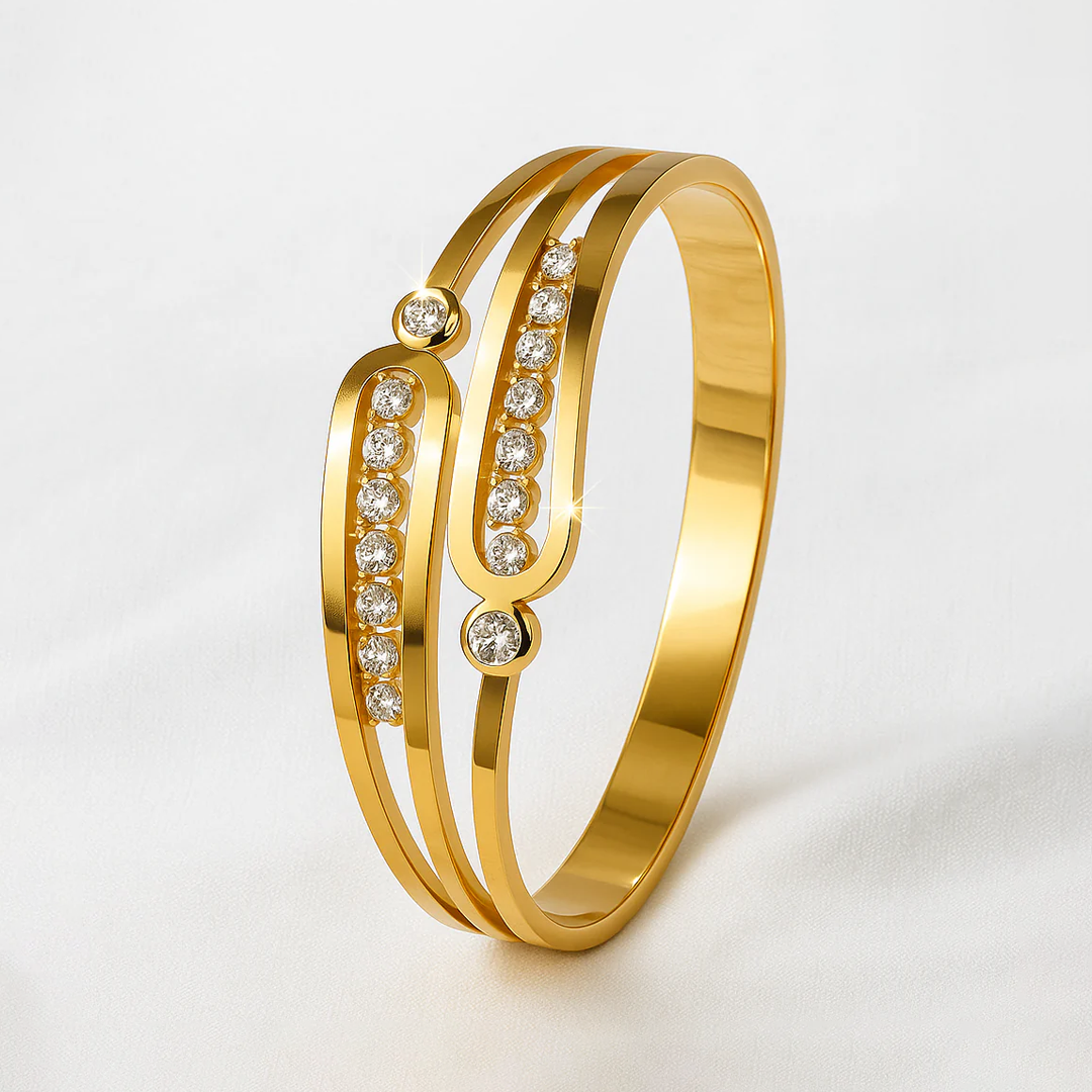 Aurora Luxe Diamond Bangle