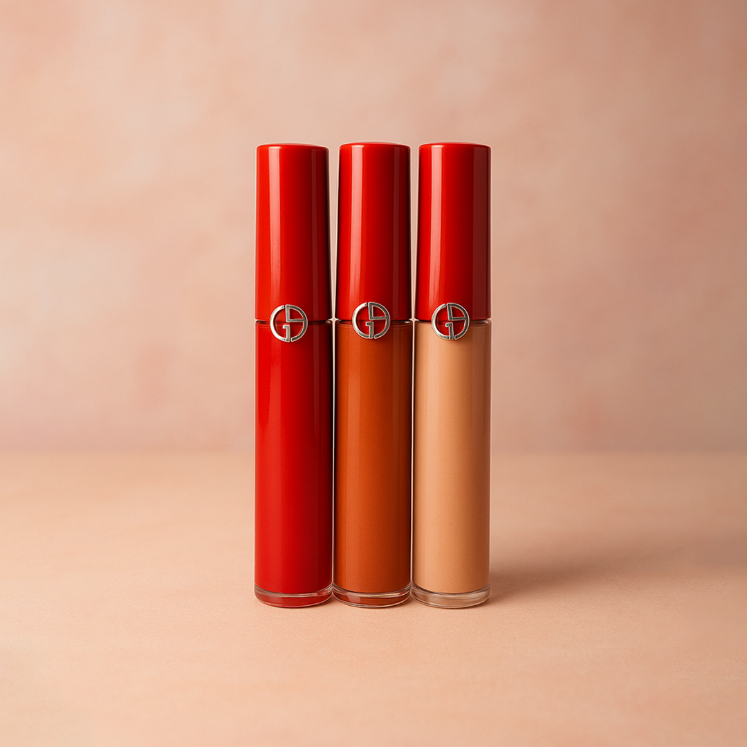 Giorgio Armani Lip Maestro Velvet Liquid Lipstick (Set of 3)