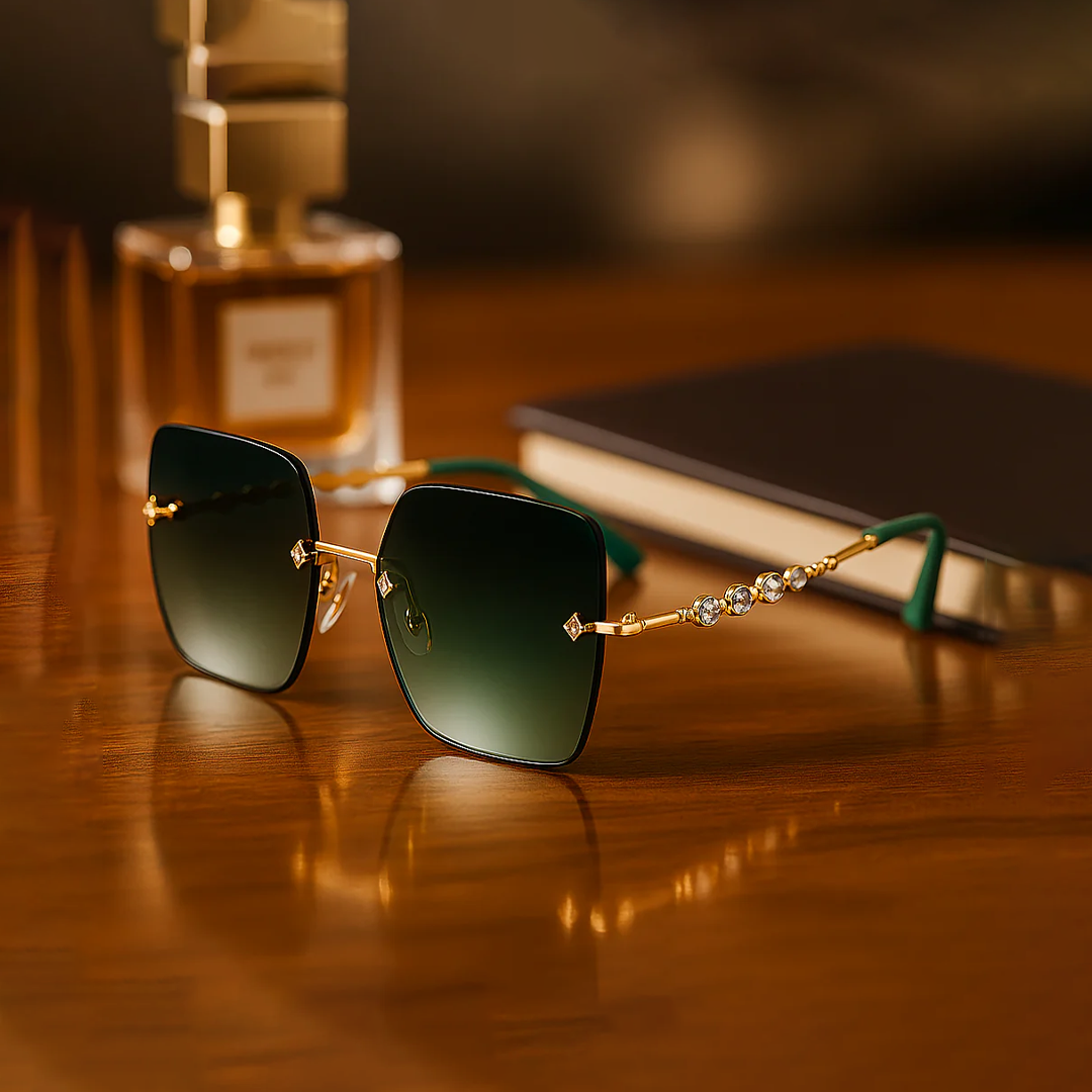 Emerald Luxe Sunglasses
