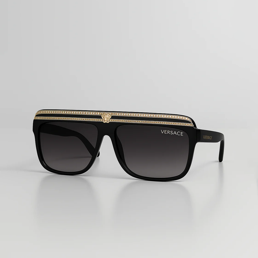 Versace Medusa Regal Shield Sunglasses