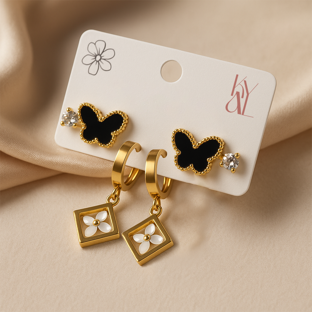 Enchanted Garden Earring Set