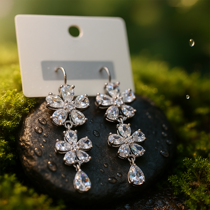 Aurora Bloom Dangle Earrings