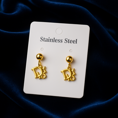 Dior Golden Charm Luxe Earrings