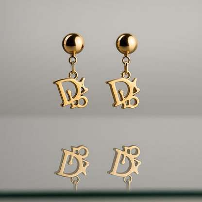 Dior Golden Charm Luxe Earrings